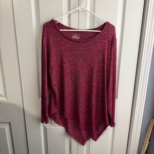 Bobbie Brooks pink long sleeve size 1X